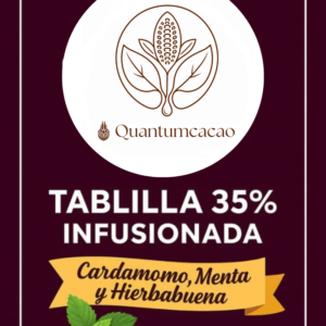 Tablilla Cacao 35% Fresco Aroma – 100 gramos